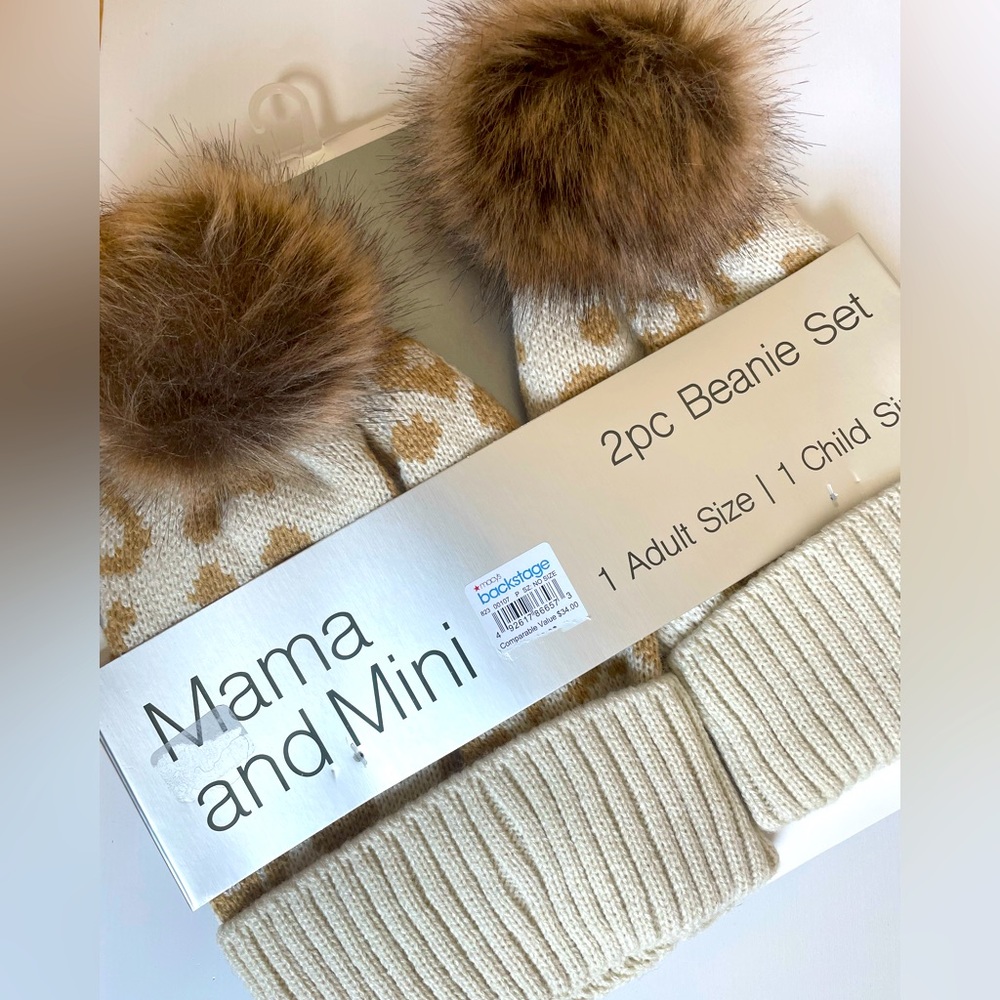 Mommy and Mini Beanie Set
